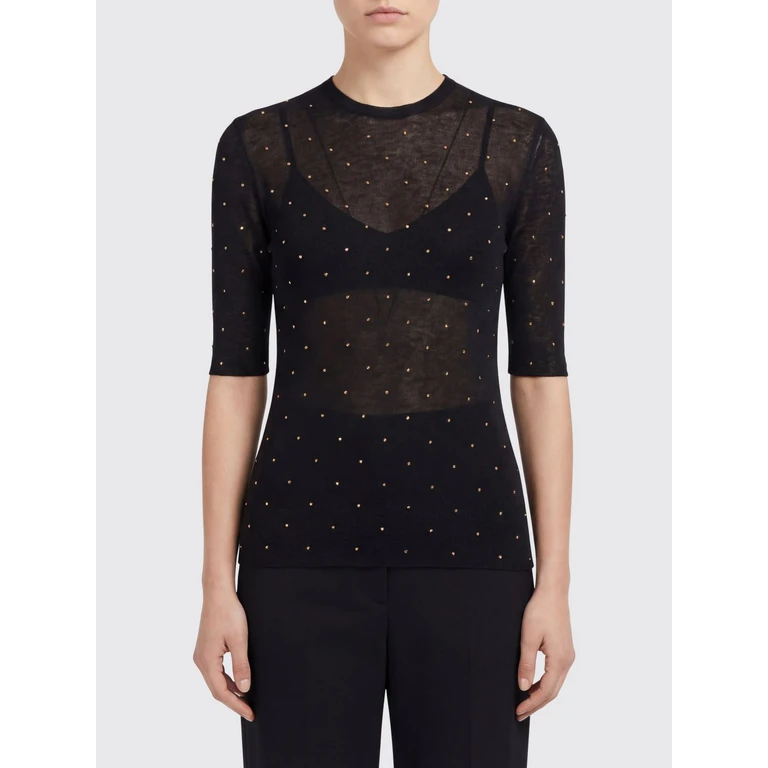 Top Woman color Black (26PMTO186ML0336P001)