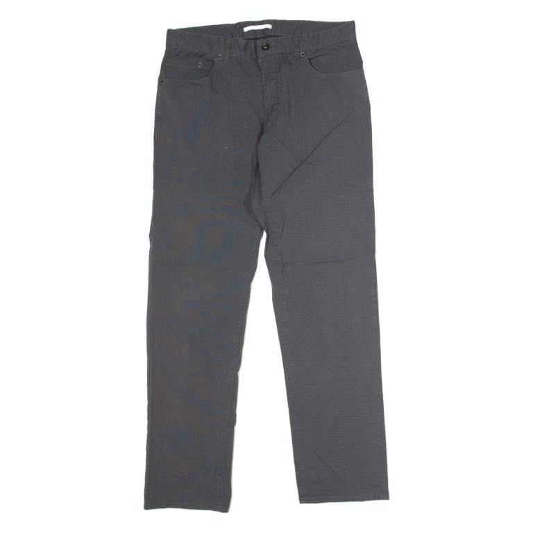 CALVIN KLEIN Mens Trousers Grey Slim Straight W32 L32