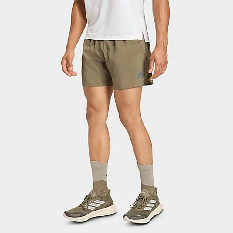 adidas Men's adi365 Iconic Running Shorts in Olive Strata Size: XS 5