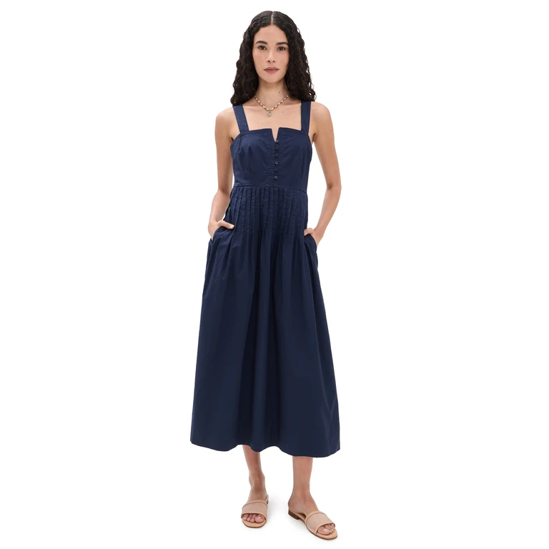 Splendid Maggie Dress Navy L