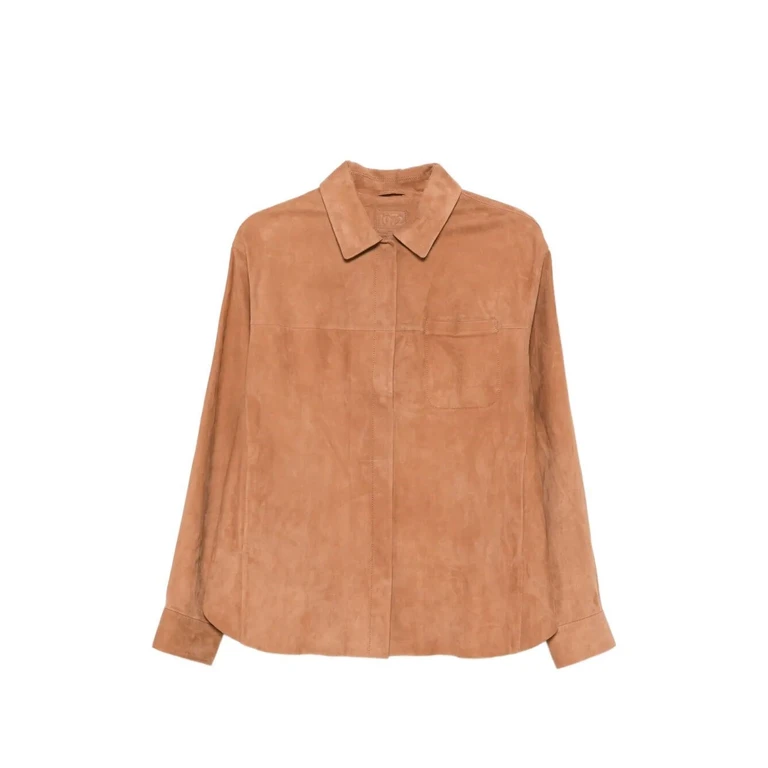 Desa 1972 Blouson En Cuir - Camel
