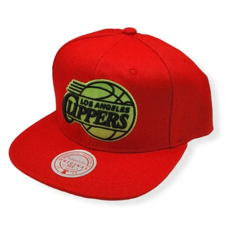 Men's NBA Reverse Candy Apple Snapback Hwc Clippers Snapback Caps