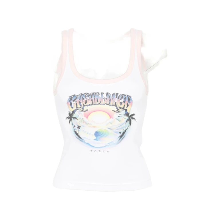 Graphic-print Tank Top