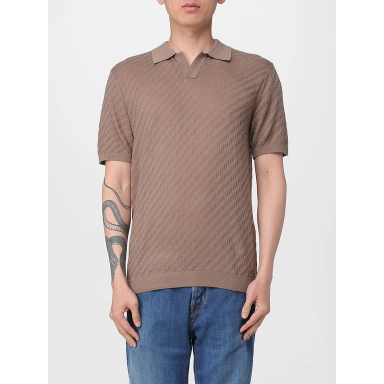 Polo Shirt Men color Mud (EM004307AF24573U6285)
