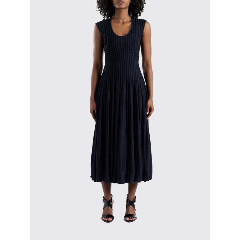 Sleeveless Knit Midi Dress with Crew Neckline (AA9R3055K195C537)