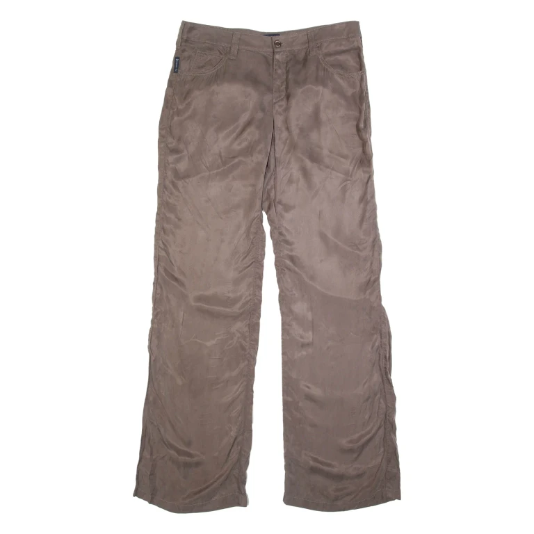 ARMANI JEANS Womens Trousers Grey Regular Bootcut W34 L34