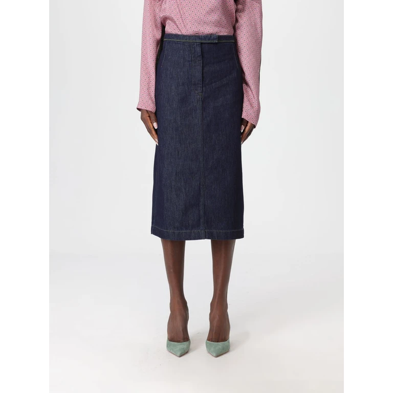 Skirt Woman color Indigo (0108622381507)
