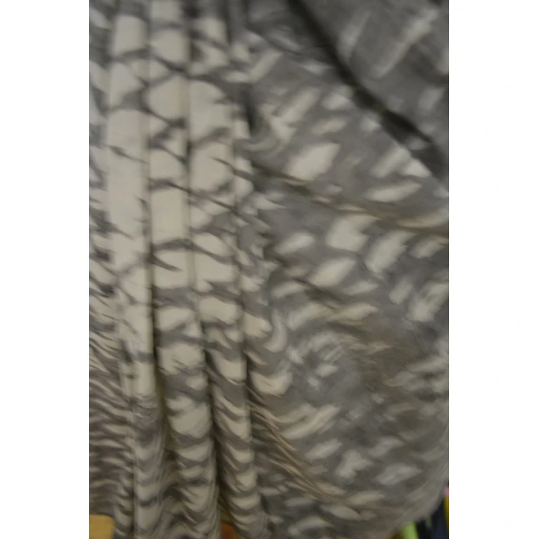 Naturally dyed cotton scarf
