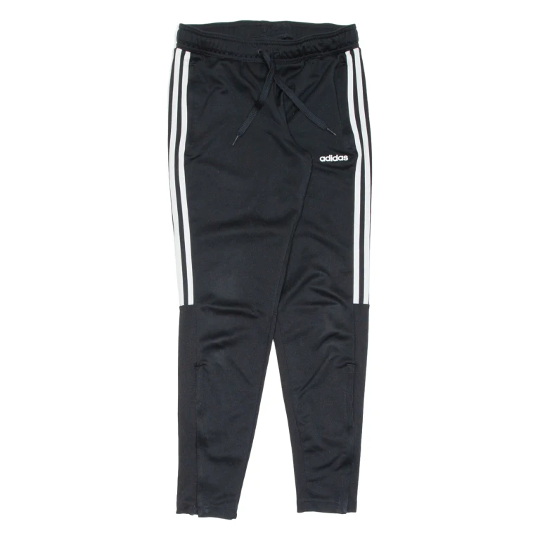 ADIDAS Womens Track Pants Black Straight S W28 L28