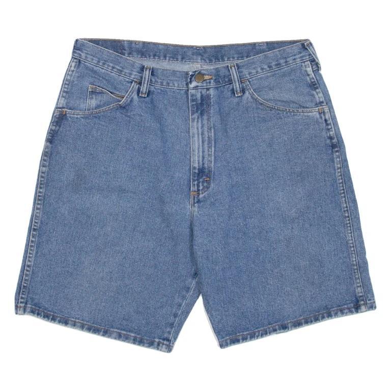WRANGLER Womens Denim Shorts Blue XL W36