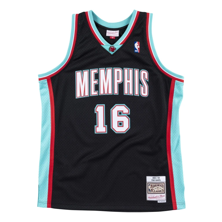 Men's NBA Swingman Jersey Grizzlies 2001 Pau Gasol