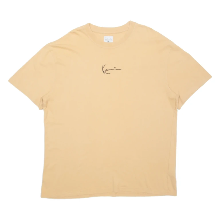 KARL KANI Mens T-Shirt Beige XL
