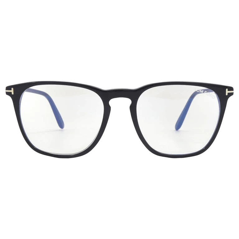 Blue Light Block Square Mens Eyeglasses FT5937-B 001 52