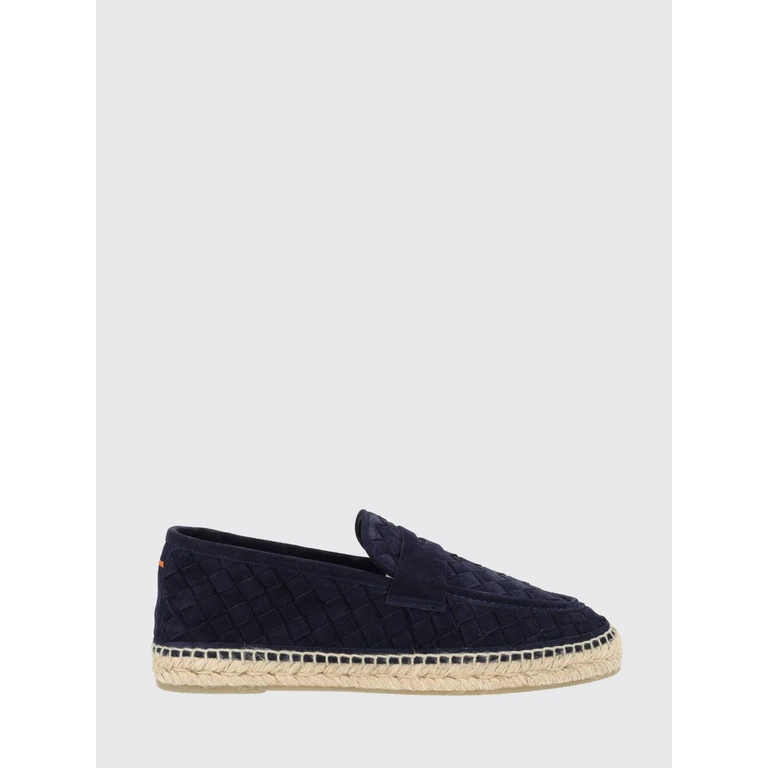 Suede Espadrilles for Men with Penny Bar and Rubber Sole (026001302)