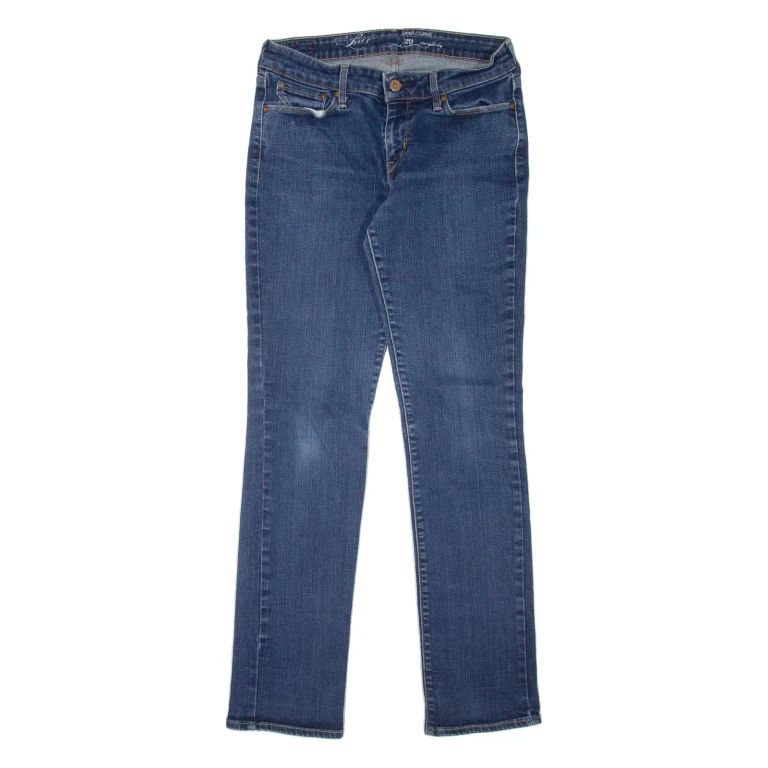LEVI'S Womens Jeans Blue Regular Straight Denim W29 L32