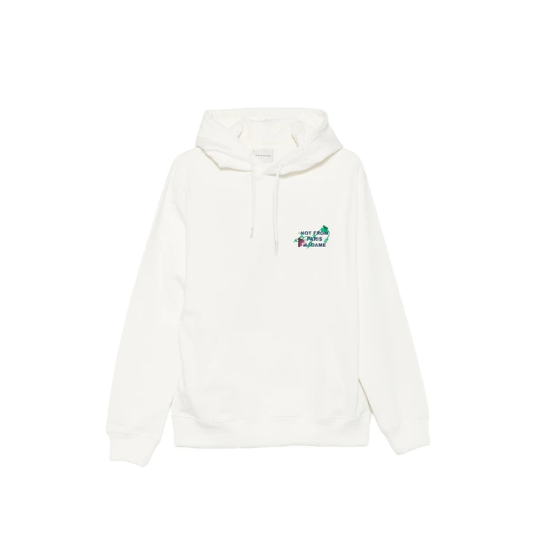Drole De Monsieur Vine-embroidered Hoodie