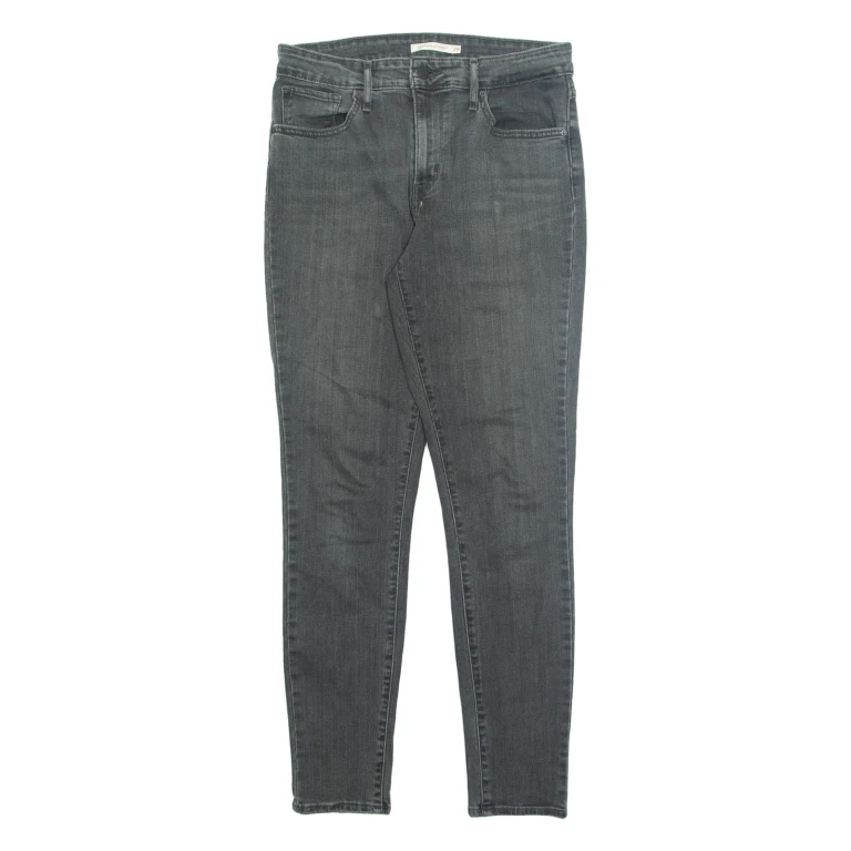 LEVI'S 721 Womens Jeans Grey Regular Tapered W29 L30