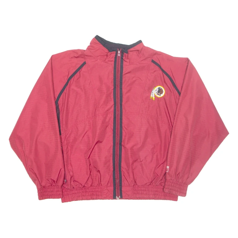 NFL Washington Redskins Mens Track Jacket Red USA XL