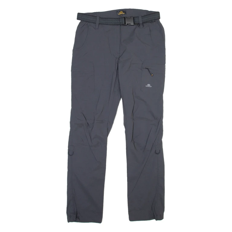 NORDCAP Womens Trousers Grey Slim Straight W28 L30
