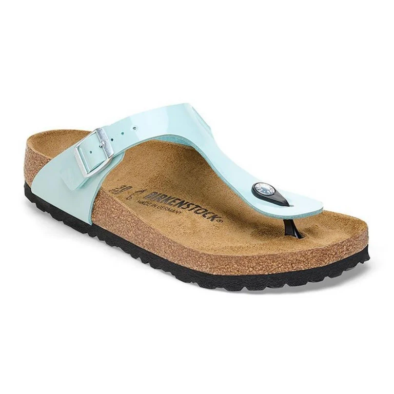 Theda Natural Leather Wedge Sandals Narrow