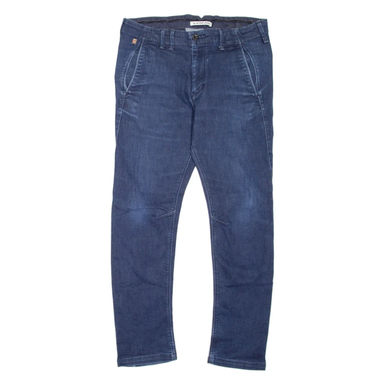 G-STAR Mens Jeans Blue Slim Tapered W34 L28