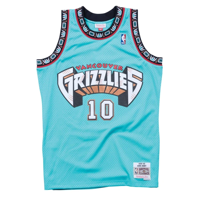 Men's NBA Swingman Road Jersey Grizzlies 98 Mike Bibby