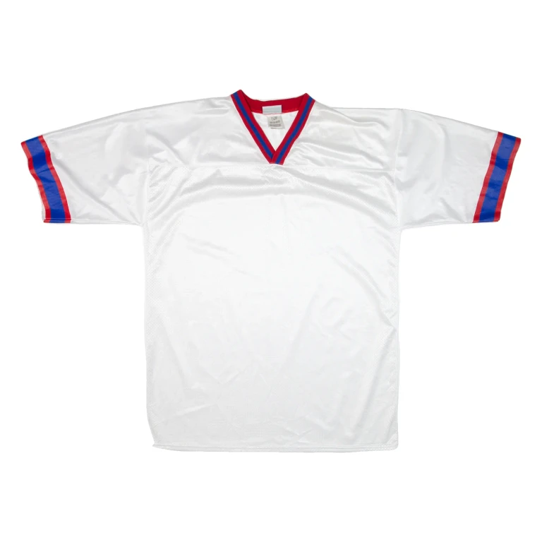 REEBOK Mens Jersey White USA V-Neck L