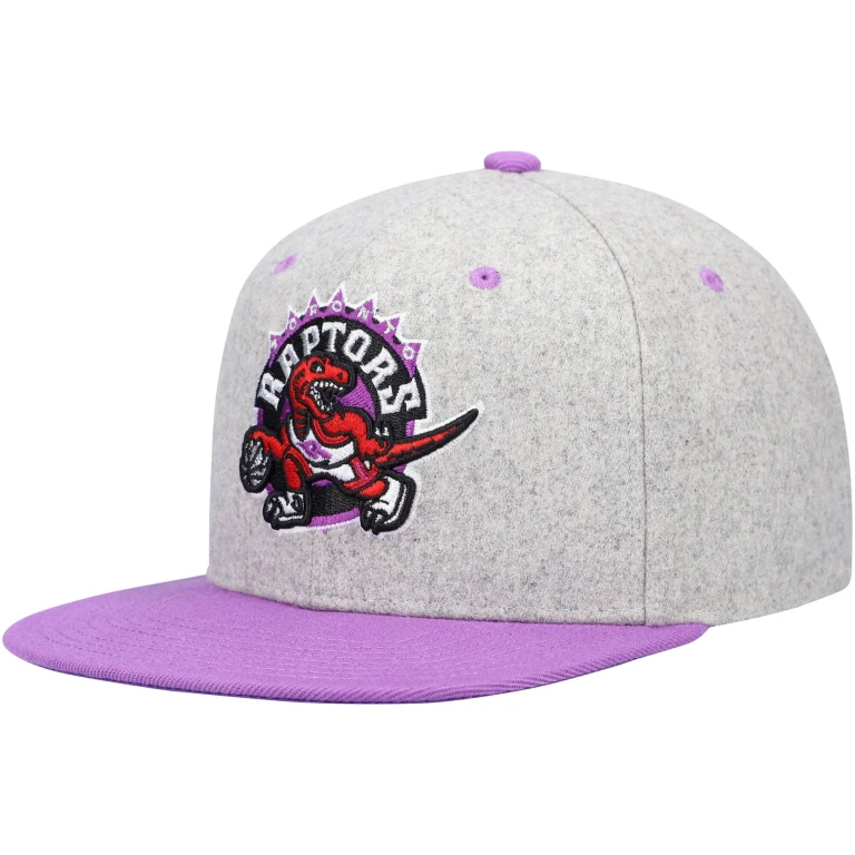 Men's NBA Melton Patch Snapback Hwc Raptors Grey
