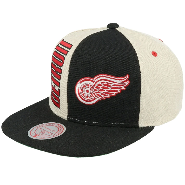 Men's NHL Pop Panel Snapback Red Wings Snapback Caps