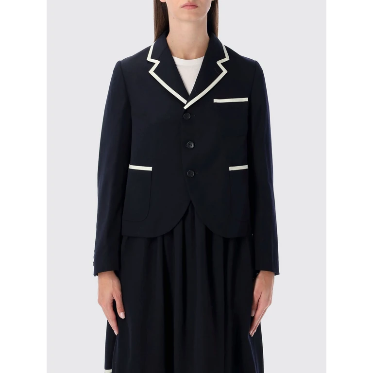 COMME DES GARÇONS Jacket Woman color Blue (NPJ0032)