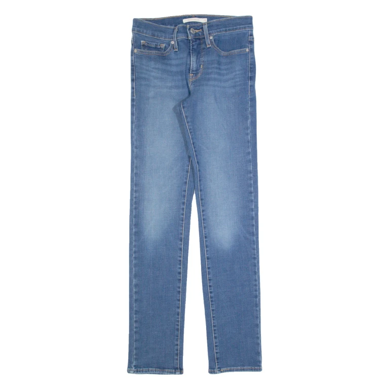 LEVI'S 312 Shaping Womens Jeans Blue Slim Skinny Stone Wash W25 L30