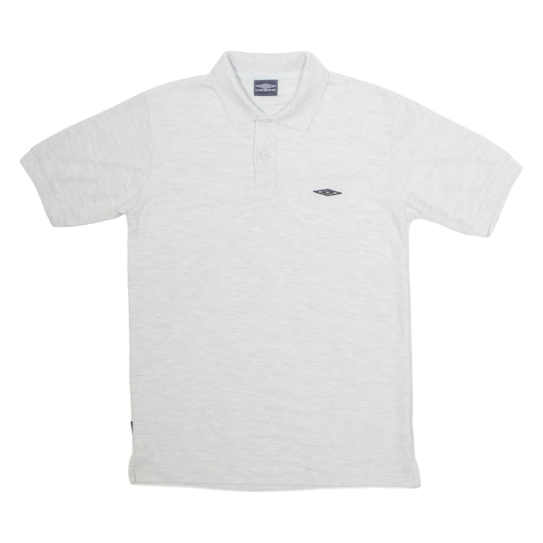 UMBRO Mens Polo Shirt Grey S