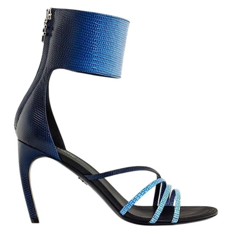 Clethra 85 Curved Heel Faded Sandals