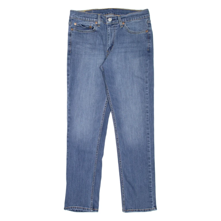 LEVI'S 511 Jeans Mens Blue Slim Straight Stone Wash W28 L30