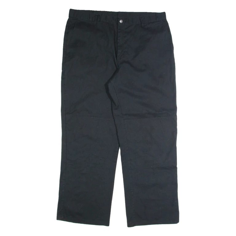 DICKIES Chino Mens Trousers Black Regular Straight W36 L30