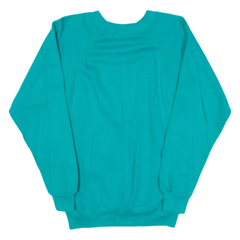 HANES Mens Sweatshirt Blue S