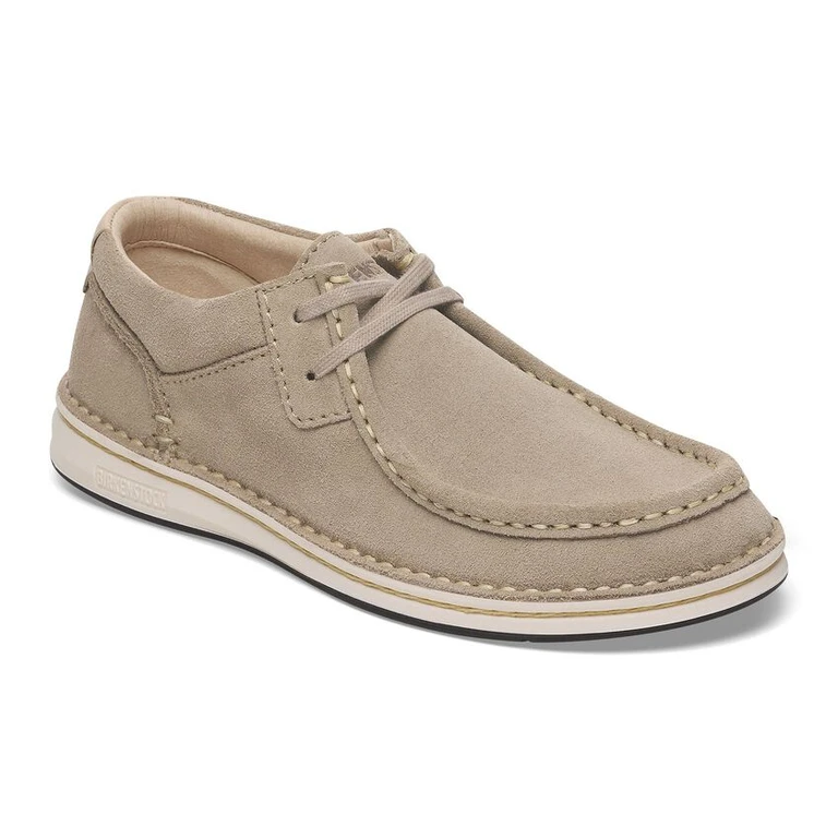 Pasadena III Suede Leather Gray Taupe