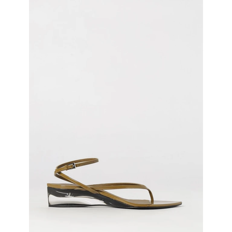 Heeled Sandal Woman color Green (AA3S3006I037A46)