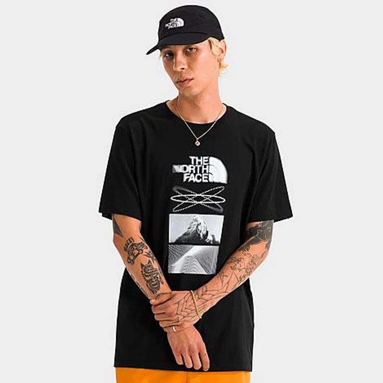 The North Face Men's Obsidian Orbit T-Shirt in TNF Black Size: Small
