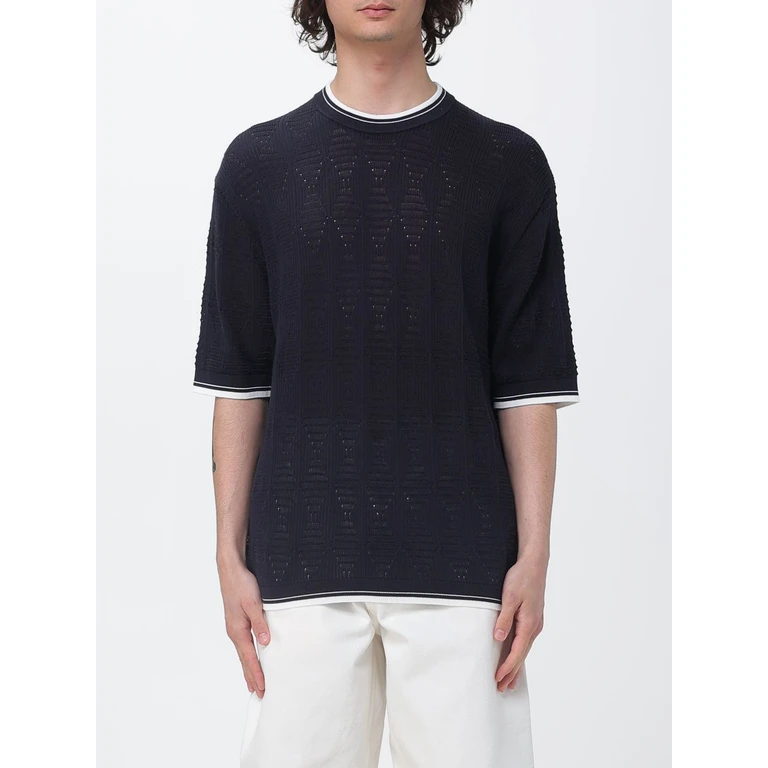 T-Shirt Men color Blue (S6LAMAKE011160)