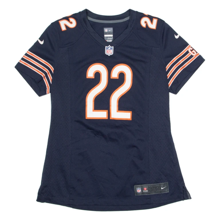 NFL Chicargo Bears 22 Forte Womens Jersey Blue USA V-Neck M
