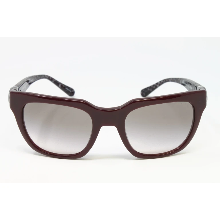 Burgundy Square Sunglasses