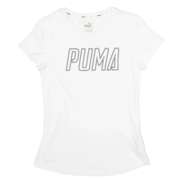 PUMA Womens T-Shirt White S