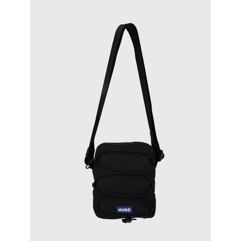 Vytal Recycled Nylon Crossbody Bag with Zip Closure and Applied Logo (50558420001)