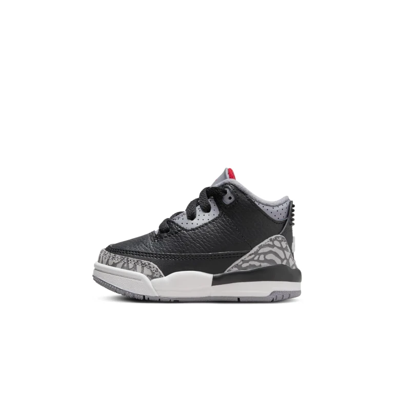 Toddlers Retro 3 'Black Cement 2024' Td Sneakers