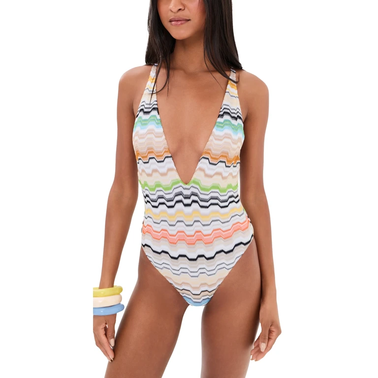 Missoni One-Piece Swim Suit SMSNP-Multi 36