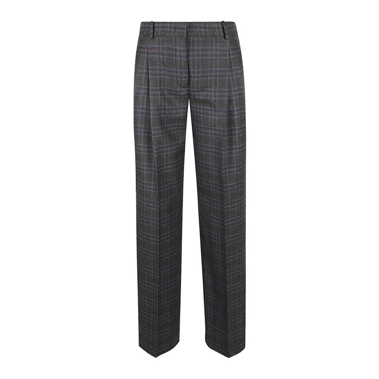 Quelledue Pantalons Décontractés - Gris