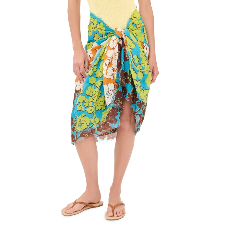 ALÉMAIS Splice Cotton Pareo Multi One Size