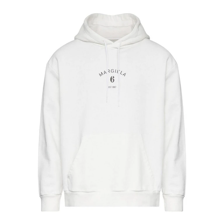 MM6 Maison Margiela Pull Col Rond - Blanc (SH2GU0031M25014101)
