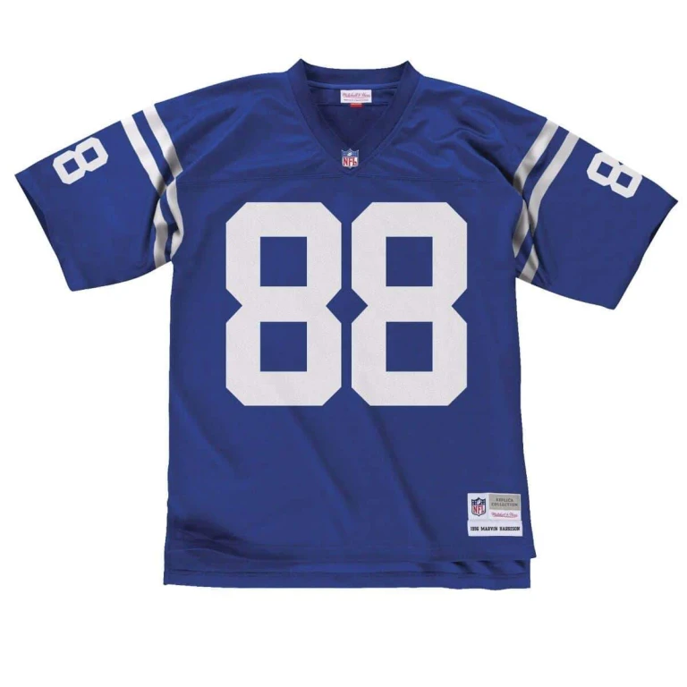 Men's NFL Marvin Harrison Legacy Jersey 1996 Indianapolis Colts